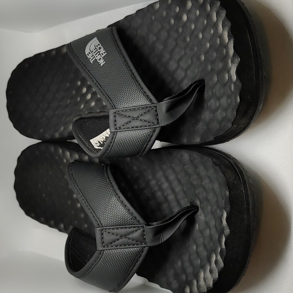 The North Face Men's Base Camp Black Sandals Size 8